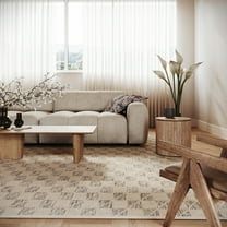 nuLOOM Fiorenna Modern Checkered Rug, 8' x 10', Fiorenna Beige