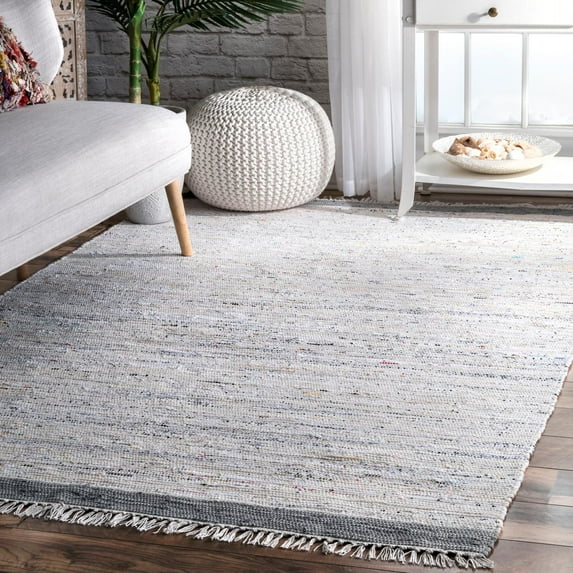 nuLOOM Flatweave Liani Cotton Rug Area Rug