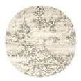 thumbnail image 1 of nuLOOM Freja Faded Floral Beige 4' x 6' Vintage Oval Rug, 1 of 3