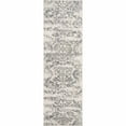 thumbnail image 1 of nuLOOM Freja Faded Floral Grey 2' 6" x 12' Vintage Runner Rug, 1 of 2