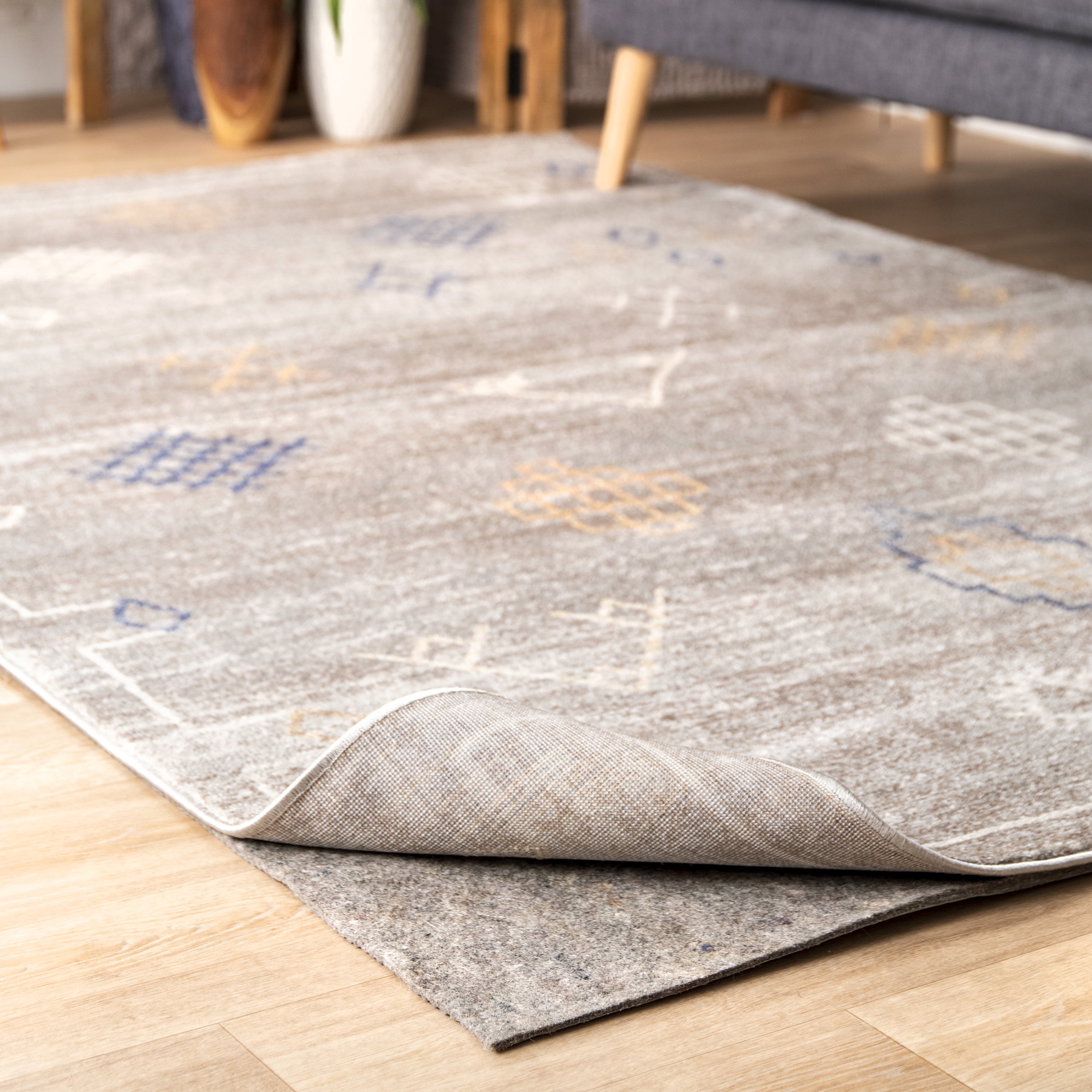 Eco-Friendly Non-Skid 20x16 Pet-Friendly Rug Pad