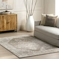 thumbnail image 1 of nuLOOM Gena Distressed Transitional Medallion Area Rug, 8' x 10', Gena Beige, 1 of 8