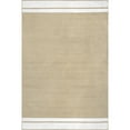 thumbnail image 1 of nuLOOM Georgina Casual Solid Area Rug, 5' x 8', Beige, 1 of 2