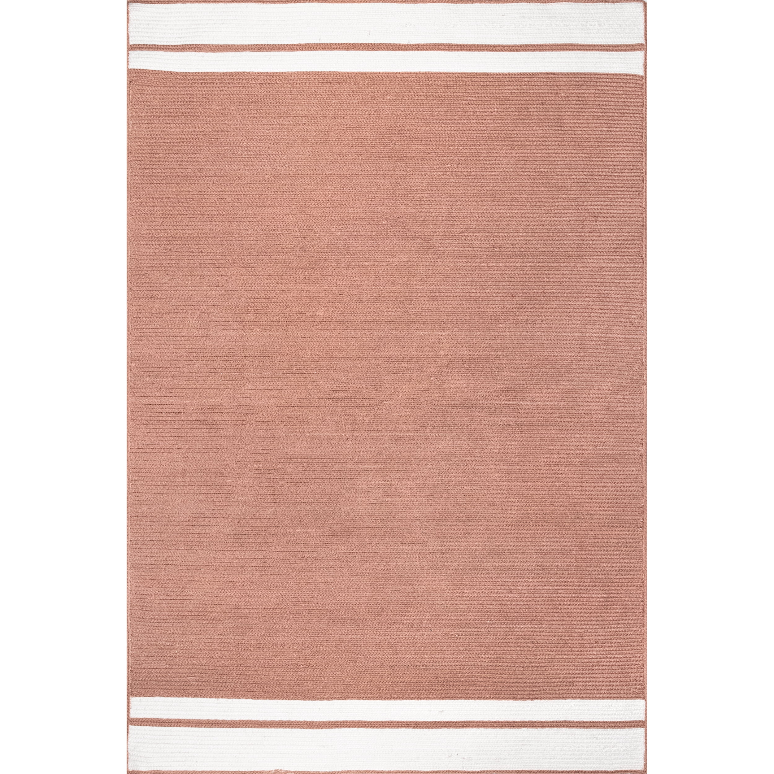 nuLOOM Georgina Casual Solid Area Rug, 8' x 10', Rust - Walmart.com