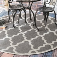 Indoor/Outdoor Hooked Rug, Zinnia 42