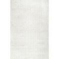 thumbnail image 1 of nuLOOM Glendora Chevron Wool Area Rug, 6' x 9', Ivory, 1 of 2
