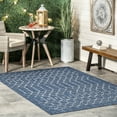 thumbnail image 1 of nuLOOM Grayson Moroccan Trellis Indoor/Outdoor Area Rug, 8' x 10', Grayson Blue, 1 of 10