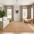 thumbnail image 1 of nuLOOM Gretel Wool and Cotton Area Rug, 7' 6" x 9' 6", Light Brown, 1 of 7