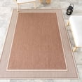 thumbnail image 1 of nuLOOM Gris Contemporary Indoor/Outdoor Area Rug, 10' x 14', Brown, 1 of 9