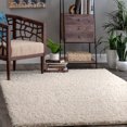thumbnail image 1 of nuLOOM Gwenyth Solid Shag Area Rug, 2' 8" x 8', Beige, 1 of 9