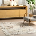 thumbnail image 1 of nuLOOM Hadleigh Persian Machine Washable Area Rug, 6' 7" x 9', Beige, 1 of 1
