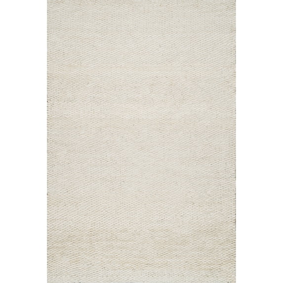 nuLOOM Hailey Handwoven Jute Area Rug, 6' x 9', Off White