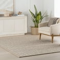 thumbnail image 1 of nuLOOM Halbeth Hand Tuffted Wool Area Rug, 8' 6" x 11' 6", Halbeth Taupe, 1 of 8