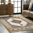 thumbnail image 1 of nuLOOM Halley Floral Medallion Area Rug, 1 of 2