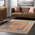 thumbnail image 1 of nuLOOM Halley Floral Medallion Area Rug, 1 of 2