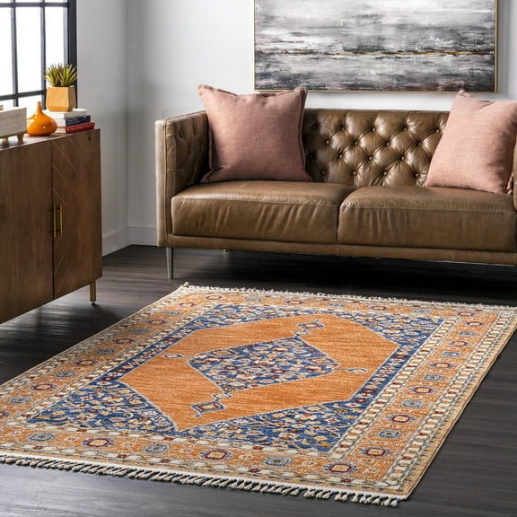 nuLOOM Halley Floral Medallion Area Rug