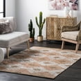 thumbnail image 1 of nuLOOM Hand Braided Marla Denim And Jute Diamonds Area Rug, 3' x 5', Marla Pink, 1 of 5