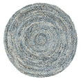 thumbnail image 1 of nuLOOM Hand Braided Otelia Denim And Jute Area Rug, 4', Denim, 1 of 5