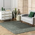 thumbnail image 1 of nuLOOM Hand Braided Otelia Denim And Jute Area Rug, 5' x 8', Otelia Green, 1 of 9