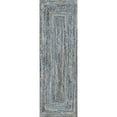thumbnail image 1 of nuLOOM Hand Braided Otelia Denim And Jute Runner Rug, 2' 6" x 10', Denim, 1 of 4