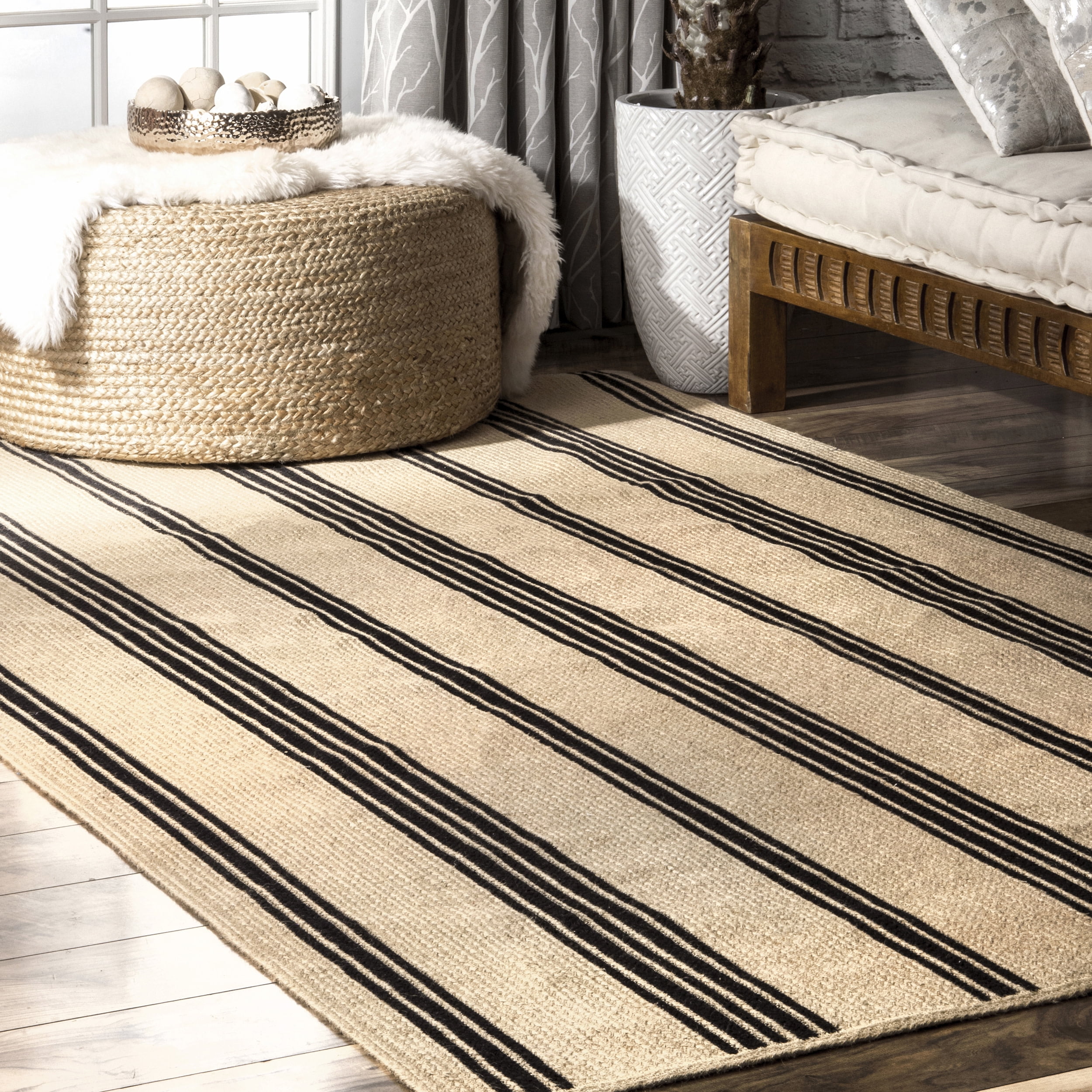 SAFAVIEH Braided Collection BRD308A Handwoven Multi Rug