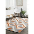 thumbnail image 1 of nuLOOM Hand Hooked Anya Area Rug, 5' x 8', Anya Orange, 1 of 5