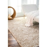 nuLOOM Hand Hooked Casual Solid Remona Area Rug - Walmart.com