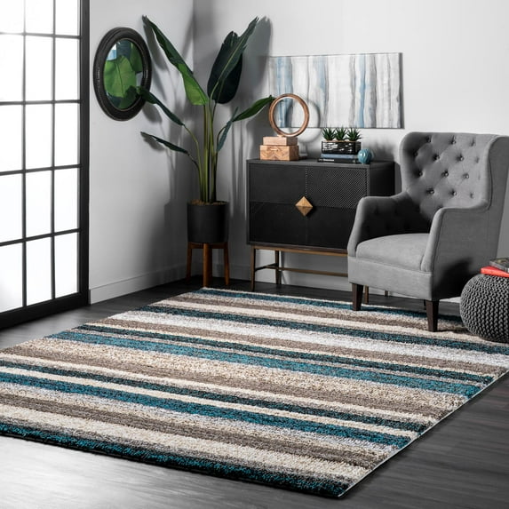 nuLOOM Hand-Tufted Classie Shag Area Rug or Runner