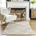 thumbnail image 1 of nuLOOM Hand Tufted Fez Area Rug, 3' 6" x 5' 6", Fez Neutral, 1 of 6