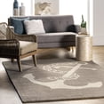 thumbnail image 1 of nuLOOM Hand Tufted Set Sail Area Rug, 4' x 6', Beige, 1 of 9