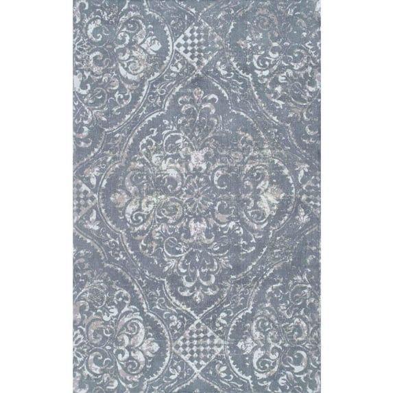 nuLOOM Hand Tufted Vintage Sheba Rug 5' x 8' Blue Rectangle (MTGL01A-508)