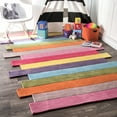 thumbnail image 1 of nuLOOM Hand Tufted pantone Area Rug, 7' 6" x 9' 6", Multi, 1 of 4