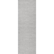 nuLOOM Hand Woven Ago Wool Runner Rug, 2 6" x 6, Ivory