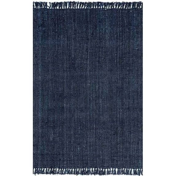 nuLOOM Hand Woven Chunky Loop Jute Area Rug