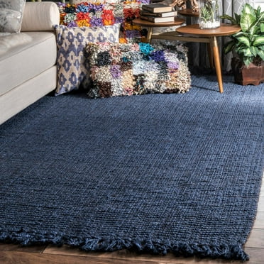 nuLOOM Hand Woven Chunky Loop Jute Area Rug