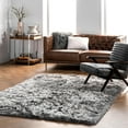 thumbnail image 1 of nuLOOM Hand-Woven Latonia Silken Shaggy Area Rug, 1 of 2
