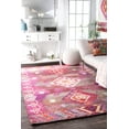 thumbnail image 1 of nuLOOM Hand-tufted Tribal Diamond Valene Area Rug, 1 of 2