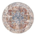 thumbnail image 1 of nuLOOM Harriet Vintage Medallion Fringe Area Rug, 6' 7" x 9' Oval, Ivory, 1 of 5
