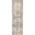 thumbnail image 1 of nuLOOM Harriet Vintage Medallion Fringe Runner Rug, 2' 6" x 12', Silver, 1 of 8