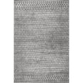 thumbnail image 1 of nuLOOM Hayden Distressed Diamond Trellis Area Rug, 6' 7" x 9', Beige, 1 of 2