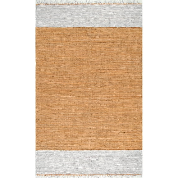 nuLOOM Hayworth Contemporary Area Rug, 4' x 6', Natural