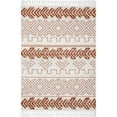 thumbnail image 1 of nuLOOM Helena Tribal High-Low Area Rug, 6' 7" x 9', Rust, 1 of 2