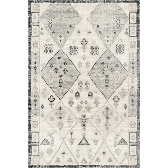nuLOOM Hunter Tribal Area Rug, 4' x 6', Beige