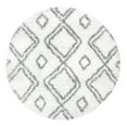 thumbnail image 1 of nuLOOM Iola Soft & Plush Shag Area Rug, 5' 3", White, 1 of 7