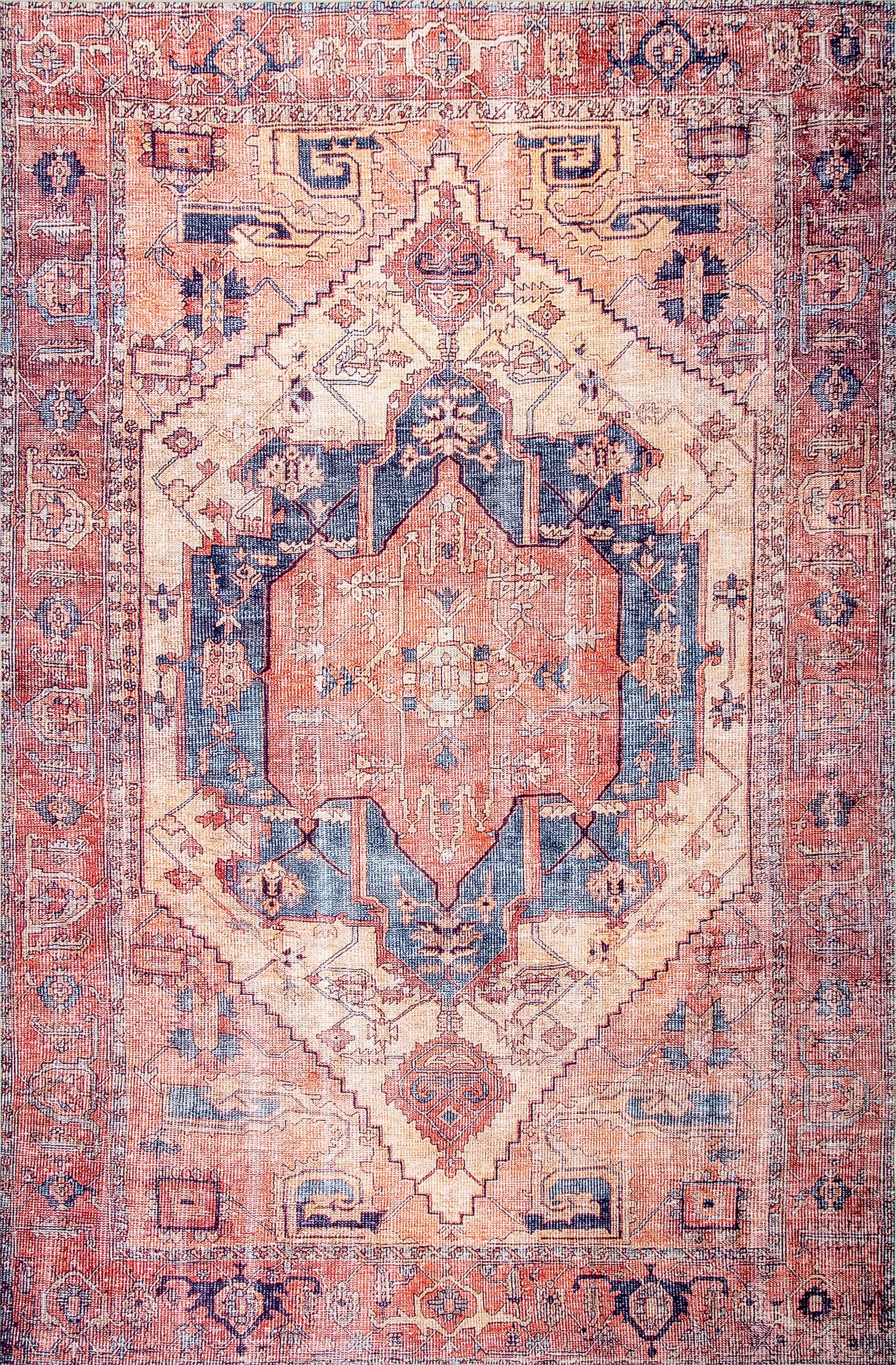 nuLOOM Iraida Faux Cowhide Area Rug or Runner
