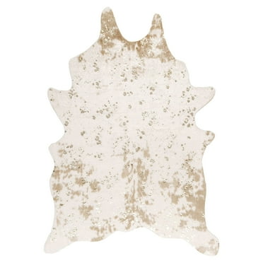 nuLOOM Iraida Faux Cowhide Area Rug