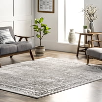 nuLOOM Irene Tribal Panel Area Rug, 4' 3" x 6', Grey