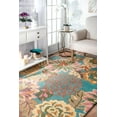 thumbnail image 1 of nuLOOM Isabella Hand Tufted Wool Area Rug, 5' x 7' 6", Multi, 1 of 2