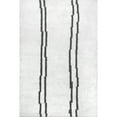 thumbnail image 1 of nuLOOM Isis Handmade Striped Modern Area Rug, 5' x 8', Ivory, 1 of 2