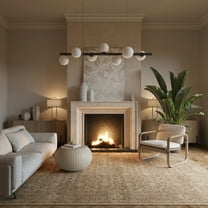 nuLOOM Ivoria Hand Tuffted Wool Area Rug, 5' x 8', Ivoria Beige